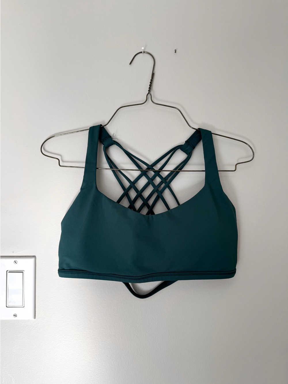 Lululemon Free to be Wild Bra - Green Jasper